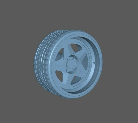 caldo ruote cerchio 1 64 ruota macchina disco cerchi jdm germania 3d print model - Mito3D