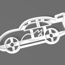 hot wheels style car cutter 3d print model - Mito3D