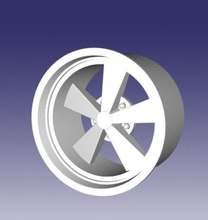 quente rodas roda 15 3d print model - Mito3D