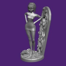 otel Transilvanya mavis Drakula karakter vampir pixar film anime kız kadın reçine sla diyorama 3d print model - Mito3D
