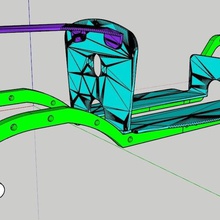 hotrod chassis game 3d print model - Mito3D
