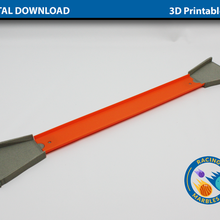 hotwheels adattatore traccia marmo gli sport corsa modulare pista giocattolo stelo 3d print model - Mito3D