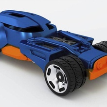 roues chaudes concept 50aniv Jeu voiture sport jouet hw 3d print model - Mito3D