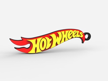 hotwheels chaveiro arte carros 1 64th escala colecionável 3d print model - Mito3D