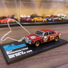hotwheels mercedes 300sel 68 amg display base 24 hours spa francorchamps 1971 game 164 164scale scale displaybase vehicles 3d print model - Mito3D