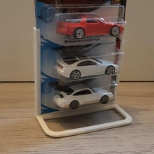 hotwheels stand car toys diecast organizer cars toy creator 3d print model - Mito3D