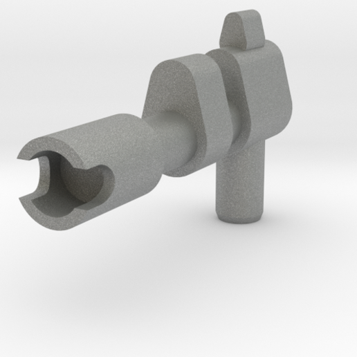 av köpeği tabanca transformatörler 5mm turbomaster botcon 3D print model - Mito3D