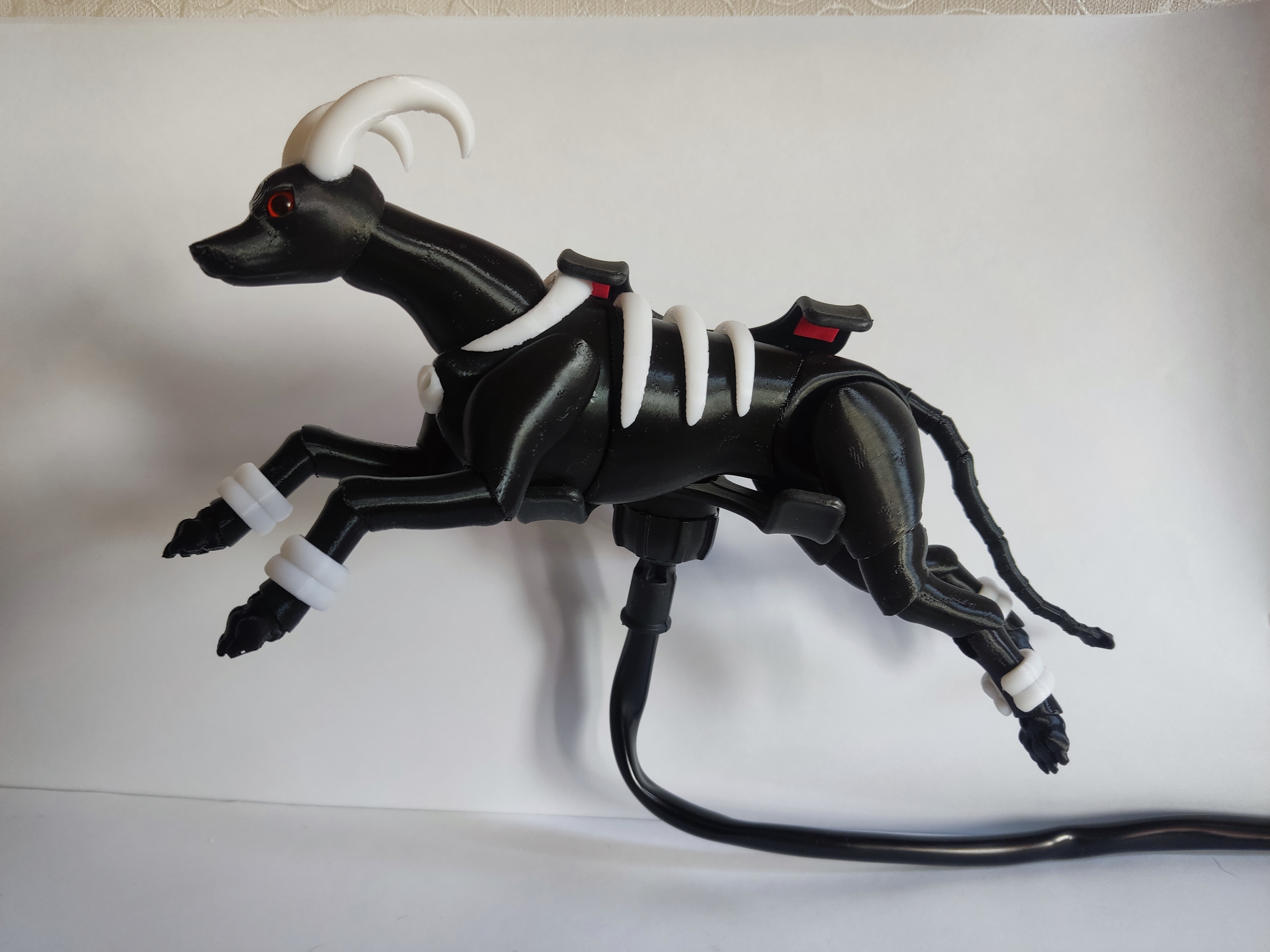 houndoom bjd toy jointed 3D print model - Mito3D