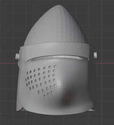 tazı kafatası domuz suratlı bascinet kask moda ortaçağa ait şövalye kostüm oyunu kostüm 3d print model - Mito3D