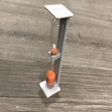 clessidra caso elmex spazzolamento timer casa bagno il titolare a forma di orologio 2min 3d print model - Mito3D