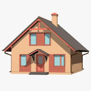 house 3d print model - Mito3D