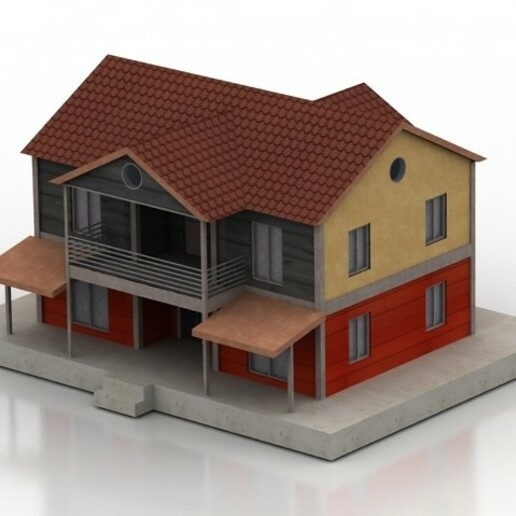 house residential construction building 3D print model - Mito3D