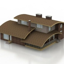 Haus Wohn Gebäude Konstruktion 3d print model - Mito3D