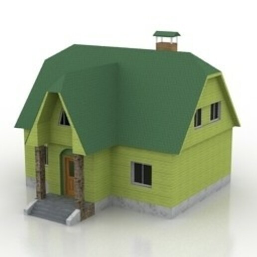 house residential building private construction 3D print model - Mito3D
