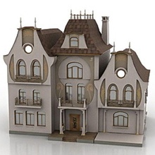 house building construction 3d print model - Mito3D