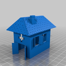 house5 architecture buildings structures 3d print model - Mito3D