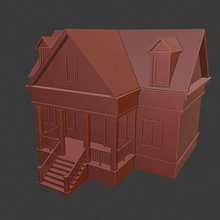 a casa ferramenta A impressão 3d arquitetura 3d print model - Mito3D