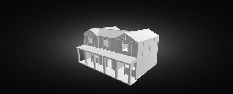 house model sculpture art design architecture 3d print model - Mito3D