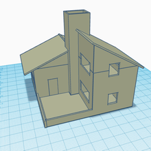 house 001 architecture 3d print model - Mito3D