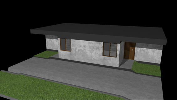 house 7 Architecture 3d print model - Mito3D