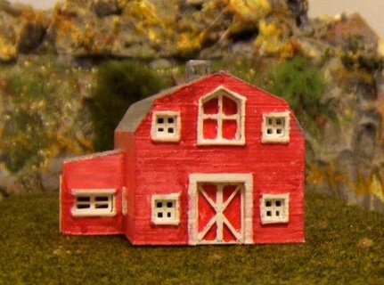 house barn stable scale n 1 160 3d print model - Mito3D