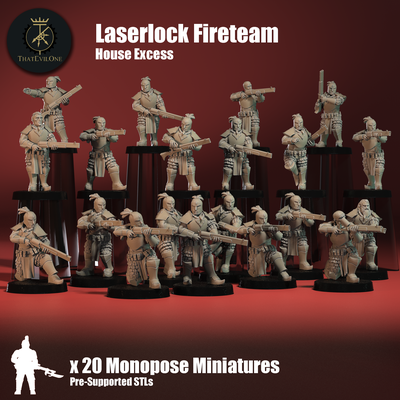 haus überschuss lasersperren vorausgesetzt spiel bewachen horus kaiserliche schuss elite 28mm pike landsknecht kultisten wachen miliz kulte ketzerei abtrünnige ketzer verräter infanterie panzer 3d print model - Mito3D