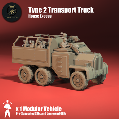 haus überschuss transport lkw vorausgesetzt spiel bewachen horus kaiserliche schuss elite 28mm pike landsknecht kultisten wachen miliz kulte ketzerei abtrünnige ketzer verräter infanterie panzer 3d print model - Mito3D