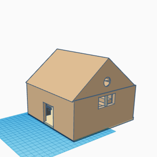 la maison les meubles de l'architecture jouet jeu modèle 3D print model - Mito3D