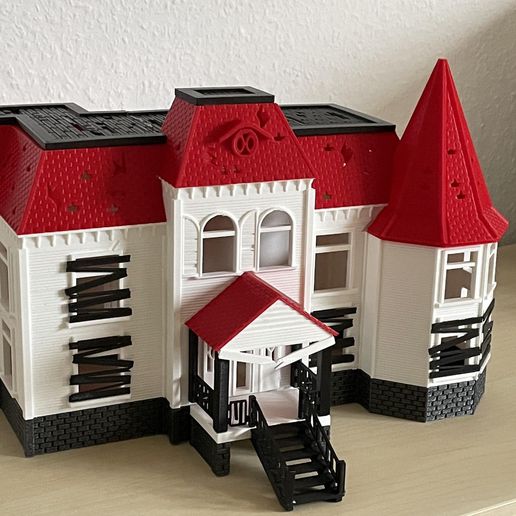 Haus Horror Architektur Grusel Pennywise 3D print model - Mito3D