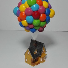 house la-haut up balloons art disney pixar deco toy store design anime carl 3d print model - Mito3D
