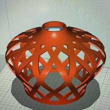 Casa lampada copertina guaina lampadina soffitto notte luce arredamento 3d print model - Mito3D