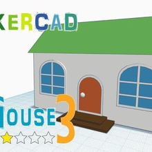 house 3 level 2 tinkercad art models nimiature home eunny 3d print model - Mito3D