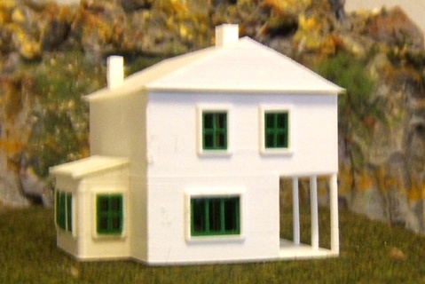 house milwaukee - model making trains scale n 1 160 3d print model - Mito3D