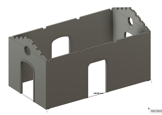 haus modellieren architektur zuhause design 3d print model - Mito3D