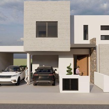 ev yerleşim bina mimari tasarım modern Kent 3d print model - Mito3D