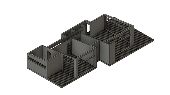 Casa fiume 3d print model - Mito3D