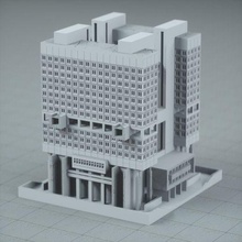 house soviets 3d model architecture 3d print model - Mito3D