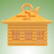 casa de azúcar en la mpn navidad impresion 3d decoración hogar 3d print model - Mito3D