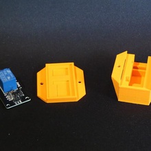 carcaça isolante arduino relé ferramenta relaisarduino de suporte isolamento isolado atual elétrico a caixa 3d print model - Mito3D