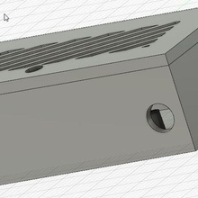 logement lm2596s dc abw rtswandler rts Régulateur tension geh outil électronique 3d print model - Mito3D