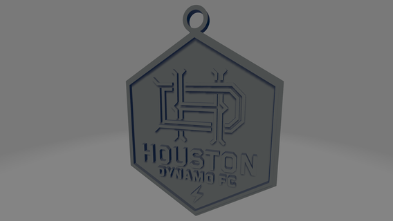 Houston dinamo fc anahtarlık mls majör lig Futbol futbol anahtarlar hatıra hediye spor Amerika Birleşik Devletleri Kanada Llavero yüzük kulüp Teksas 3d print model - Mito3D