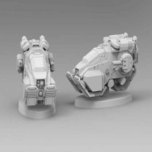 hover motorcycle 28mm tabletop games 3d print model - Mito3D