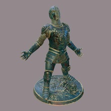howling vampire monster undead armour warhammer 3d print model - Mito3D