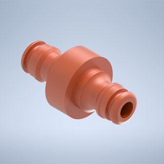 hozelock male male connector hozelock male male connector pipe hose garden plants water liquid hoze quick connect  3d print model - Mito3D