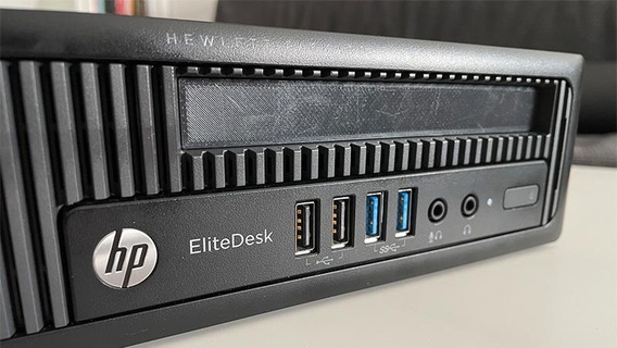 hp elitedesk 800 g1 usdt DVD espacio bisel 25 manejar soporte artilugio ssd computadora tecnología pc Mac 3d print model - Mito3D