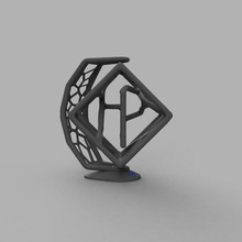 hp fusion multi jet fidget gadget autodesk 360 3dspirit contest f3df lattice voronoi 3d print model - Mito3D