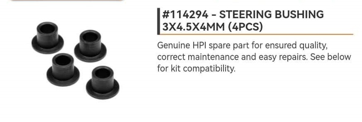 hpi rs4 sport 3 timone cespuglio gadget 3d print model - Mito3D