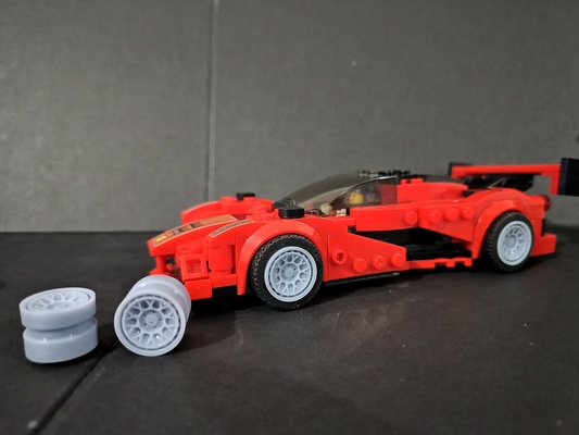 hre 500 gtm vintage gt series le60 speed champions game rin champions toy resin rim vehicle brick 3d print model - Mito3D