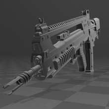 hs produkt vhs2 various gun croatia nato 556x45mm firearm assault rifle 3d print model - Mito3D