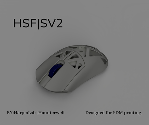 hsf-sv2 finalmouse ul2 shape mod sora v2 stl files gadget mouse m2k vgn f1 pro max viper stand 3d print model - Mito3D